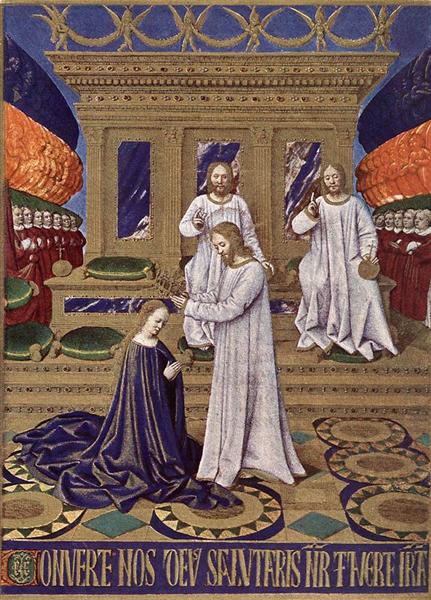 The Coronation of the Virgin, c.1445 - Жан Фуке