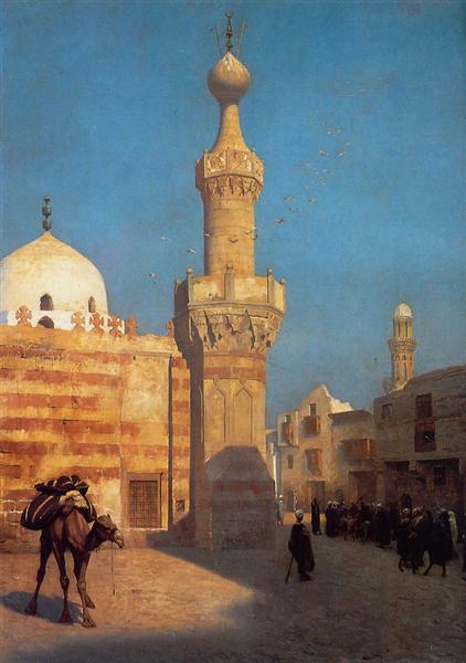 A View of Cairo - Jean-Leon Gerome