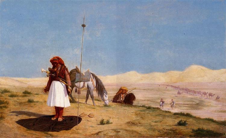 Albanian Warrior, 1864 - Жан-Леон Жером