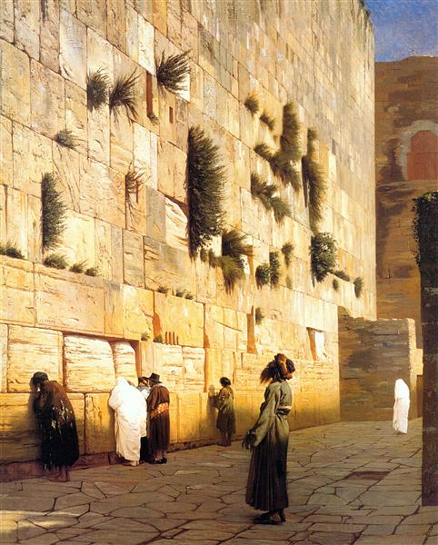 Solomon's Wall, Jerusalem - Jean-Léon Gérôme