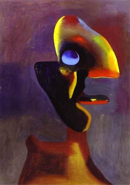 Head of a Man, 1935 - Joan Miró