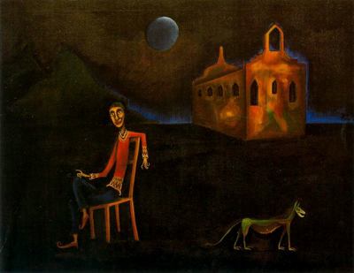 Personatge Assegut, 1950 - Joan Ponç