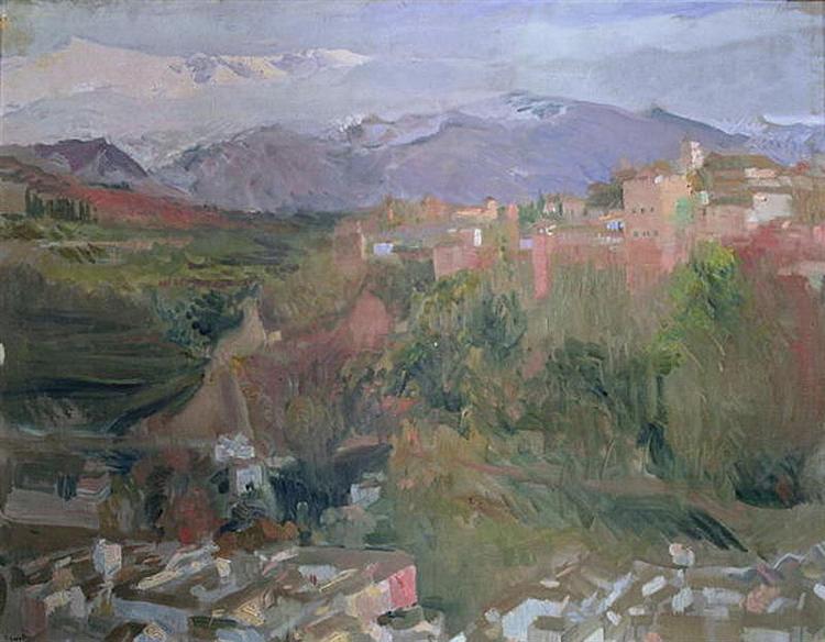 Granada - Joaquin Sorolla