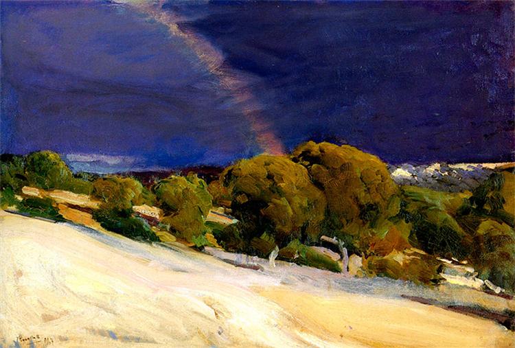 The Rainbow, 1907 - Joaquín Sorolla y Bastida