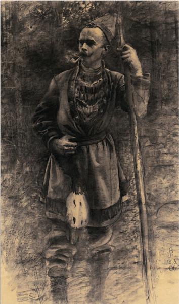 Same i skogsbryn, 1906 - Йон Бауэр