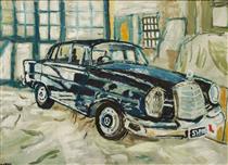 Mercedes – the Artist's Car - John Bratby