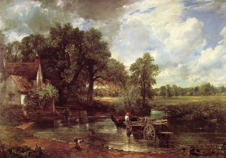 The Hay Wain, 1821 - John Constable