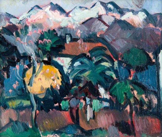 Alpes Maritimes, 1914 - John Duncan Fergusson