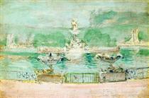 Fountain, World's Fair - John Henry Twachtman