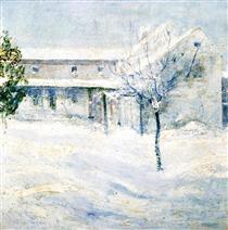 Old Holley House - John Henry Twachtman