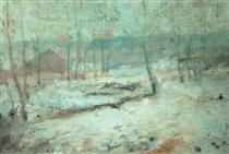 Snow Scene - John Henry Twachtman