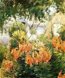Tiger Lilies - John Henry Twachtman