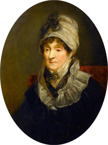 Portrait of a Lady (Mrs Parry, the Mother of Sir W. E. Parry, RN), 1824 - Джон Джексон