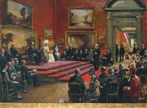 The Opening of the Modern Foreign and Sargent Galleries at the Tate Gallery, 26 June 1926 - John Lavery