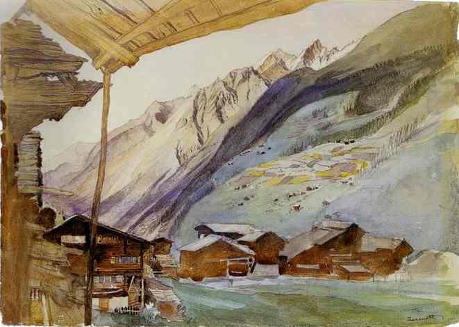 Zermatt, 1844 - John Ruskin