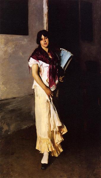 A Venetian woman, 1882 - Джон Сінгер Сарджент