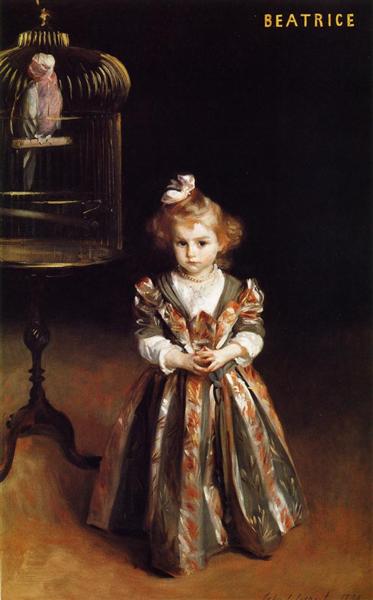 Beatriice Goelet, 1890 - John Singer Sargent