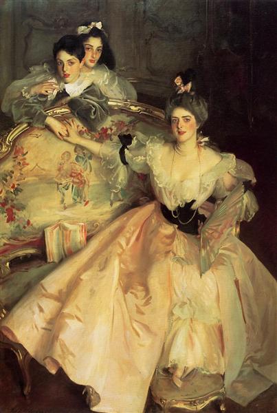 Mrs. Carl Meyer, later Lady Meyer, and her two Children, 1896 - John Singer Sargent