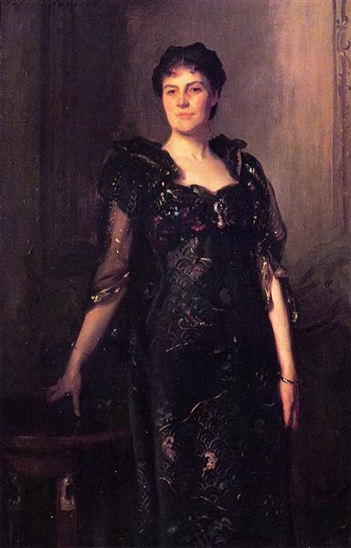 Mrs. Charles F. St. Clair Anstruther Thompson, nee Agnes, 1898 - Джон Сингер Сарджент
