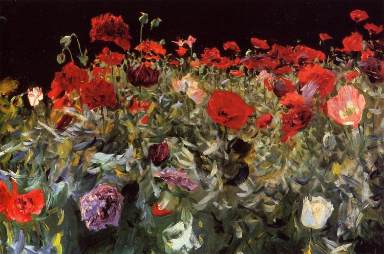 Poppies, 1886 - 薩金特