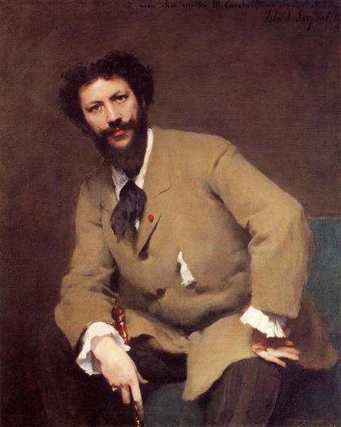 Portrait of Carolus-Duran, 1879 - Джон Сингер Сарджент
