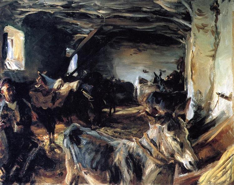 Stable at Cuenca, 1903 - John Singer Sargent