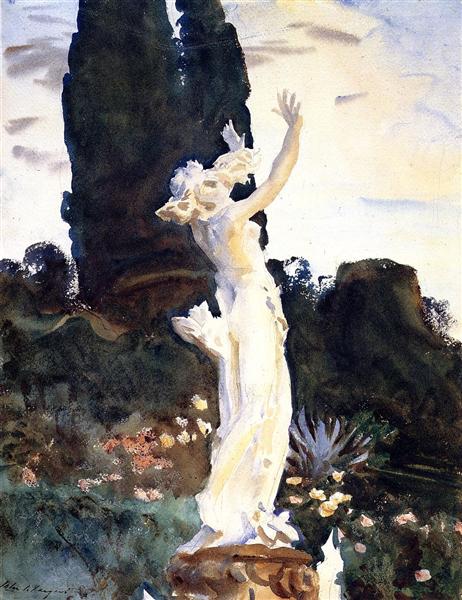 Statue of Daphne, 1910 - Джон Сингер Сарджент