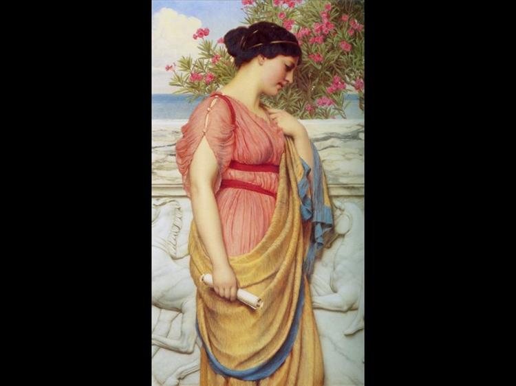 Sappho, 1910 - Джон Уильям Годвард