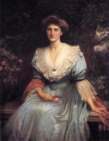 Lady Violet Henderson, 1907 - John William Waterhouse