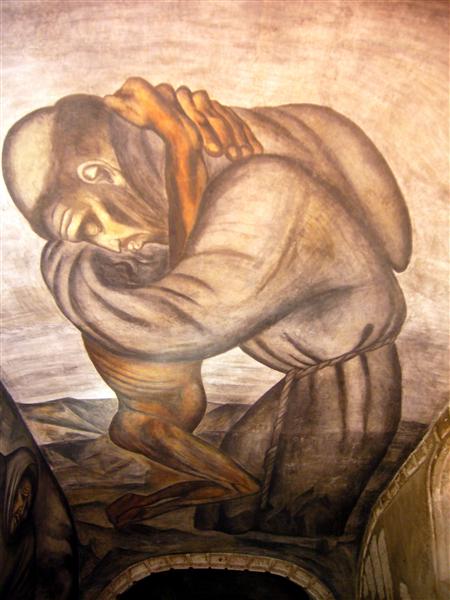 The Franciscans, 1926 - Хосе Клементе Ороско