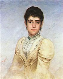 Portrait of Joana Liberal da Cunha - José Ferraz de Almeida Júnior