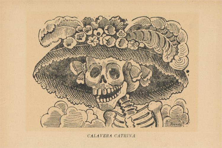 La Calavera Catrina - Jose Guadalupe Posada