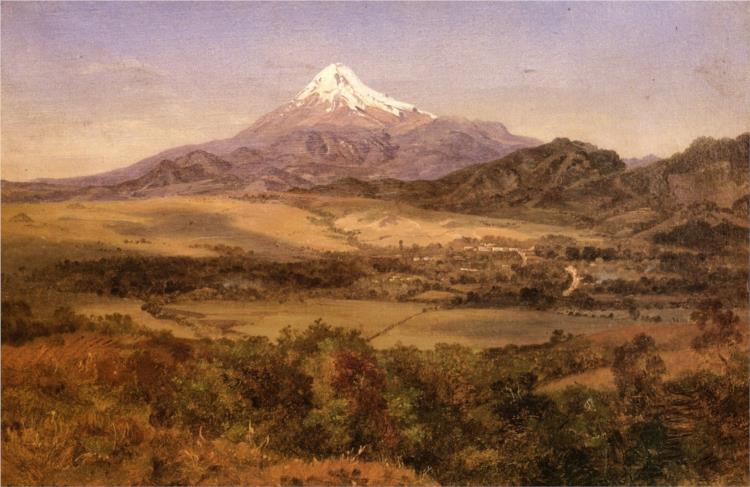 Volcán de Orizaba, 1876 - Хосе Марія Веласко