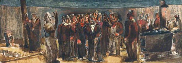 Miners Singing, 1951 - Джозеф Херман