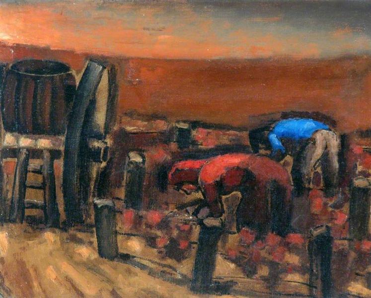 Vineyards in the Autumn, 1957 - Джозеф Херман