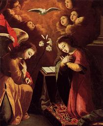 The Annunciation - Josefa de Obidos