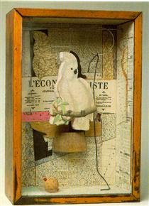 A Parrot for Juan Gris - Joseph Cornell