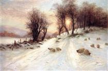 The Day Was Sloping towards His Western Bower - Joseph Farquharson