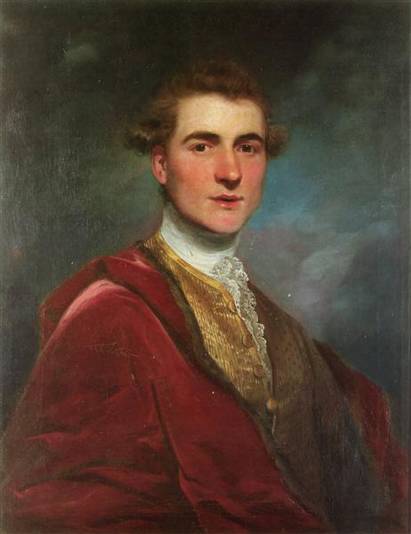 Portrait of Charles Hamilton, 8th Early of Haddington - Джошуа Рейнольдс