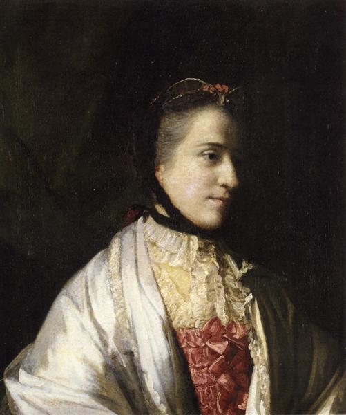 Portrait of Emma, Countess of Mount Edgcumbe - 約書亞·雷諾茲