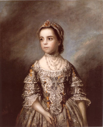 Portrait of Rebecca Watson, 1758 - 約書亞·雷諾茲