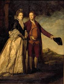 Sir Watkin Williams-Wynn e sua Mãe - Joshua Reynolds