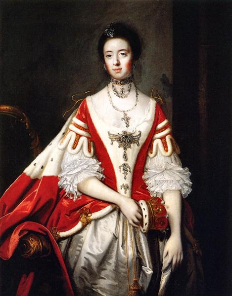 The Countess of Dartmouth - Джошуа Рейнольдс