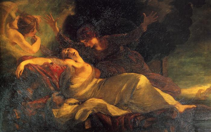 The Death of Dido, 1781 - Джошуа Рейнольдс
