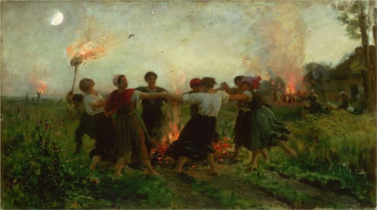 The Feast of Saint John, 1875 - Jules Breton
