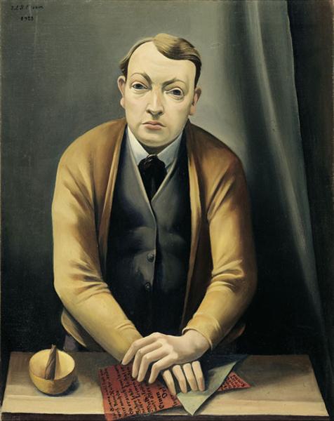 Autoritratto, 1928 - Julius Bissier