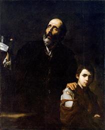 Blind Old Beggar - Хосе де Рибера