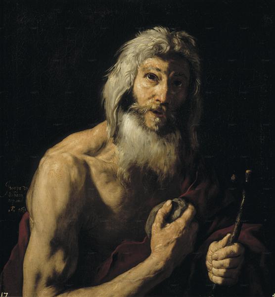 St. Jerome penitente, 1652 - Jusepe de Ribera - WikiArt.org