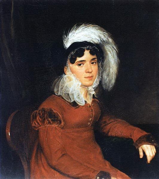 Portrait of M. A. Kikina, 1821 - 1822 - Карл Брюллов