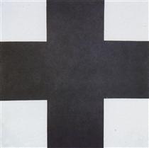 Croix noire - Kasimir Malevitch
